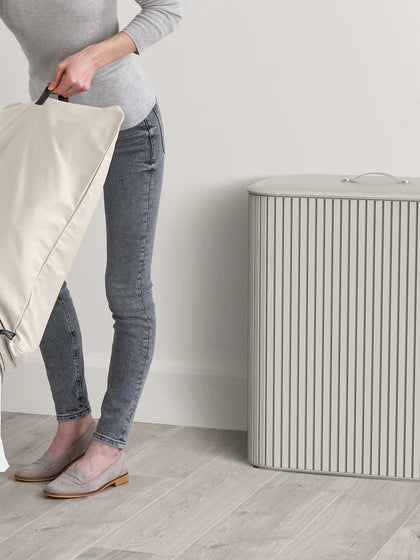 Pack de 2 - 1 pagado = 2 recibidos Cesto de ropa Luxe, 2 o 3 compartimentos