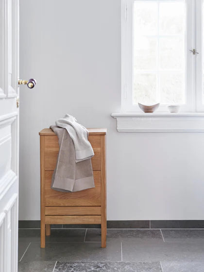 Pack de 2 - 1 pagado = 2 recibidos Cesto de ropa de madera de roble, línea A