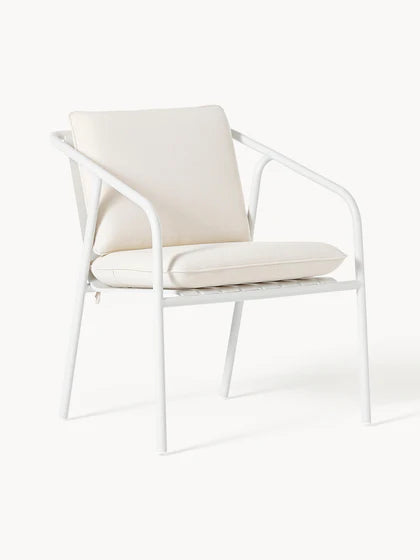 Pack de 2 - 1 pagado = 2 recibidos Silla de jardín Caio con reposabrazos