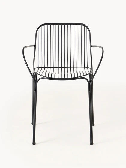 Pack de 2 - 1 pagado = 2 recibidos Silla de jardín Hiray con reposabrazos