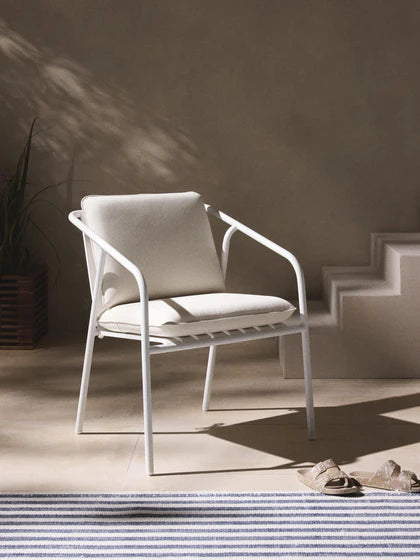 Pack de 2 - 1 pagado = 2 recibidos Silla de jardín Caio con reposabrazos